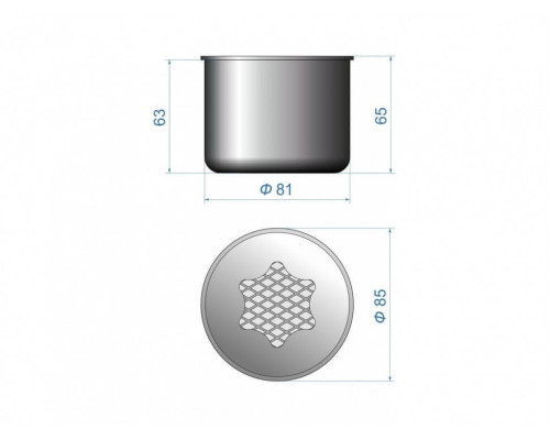 Топливный блок Lux Fire D85 XS Топливный блок Lux Fire D85 XS